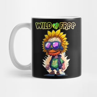 Wild & Free Like Sunflowers Mug